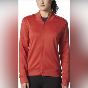 Adidas tricot snap track jacket. Excellent condition.